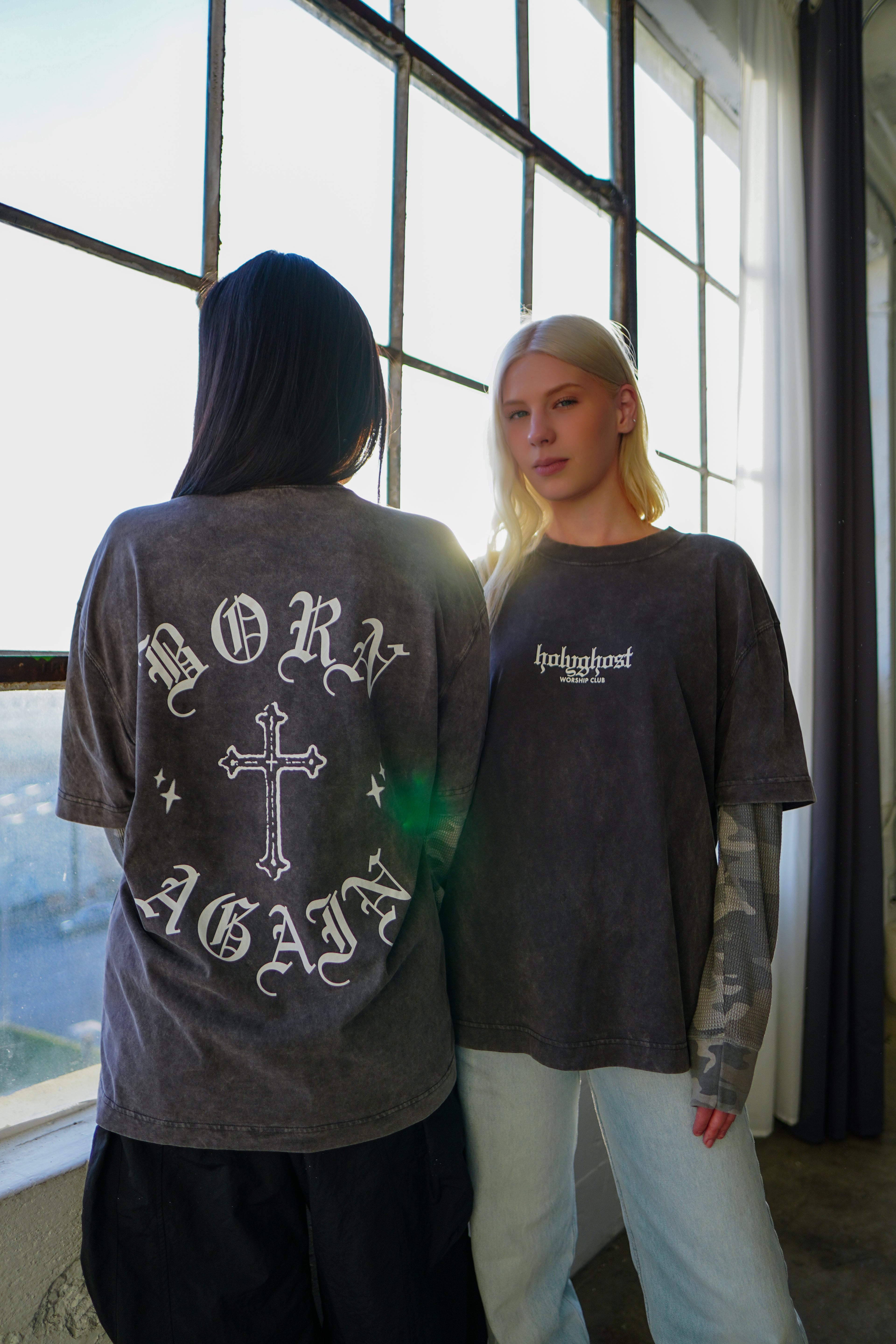 "Born Again" 2 Layer Shirt