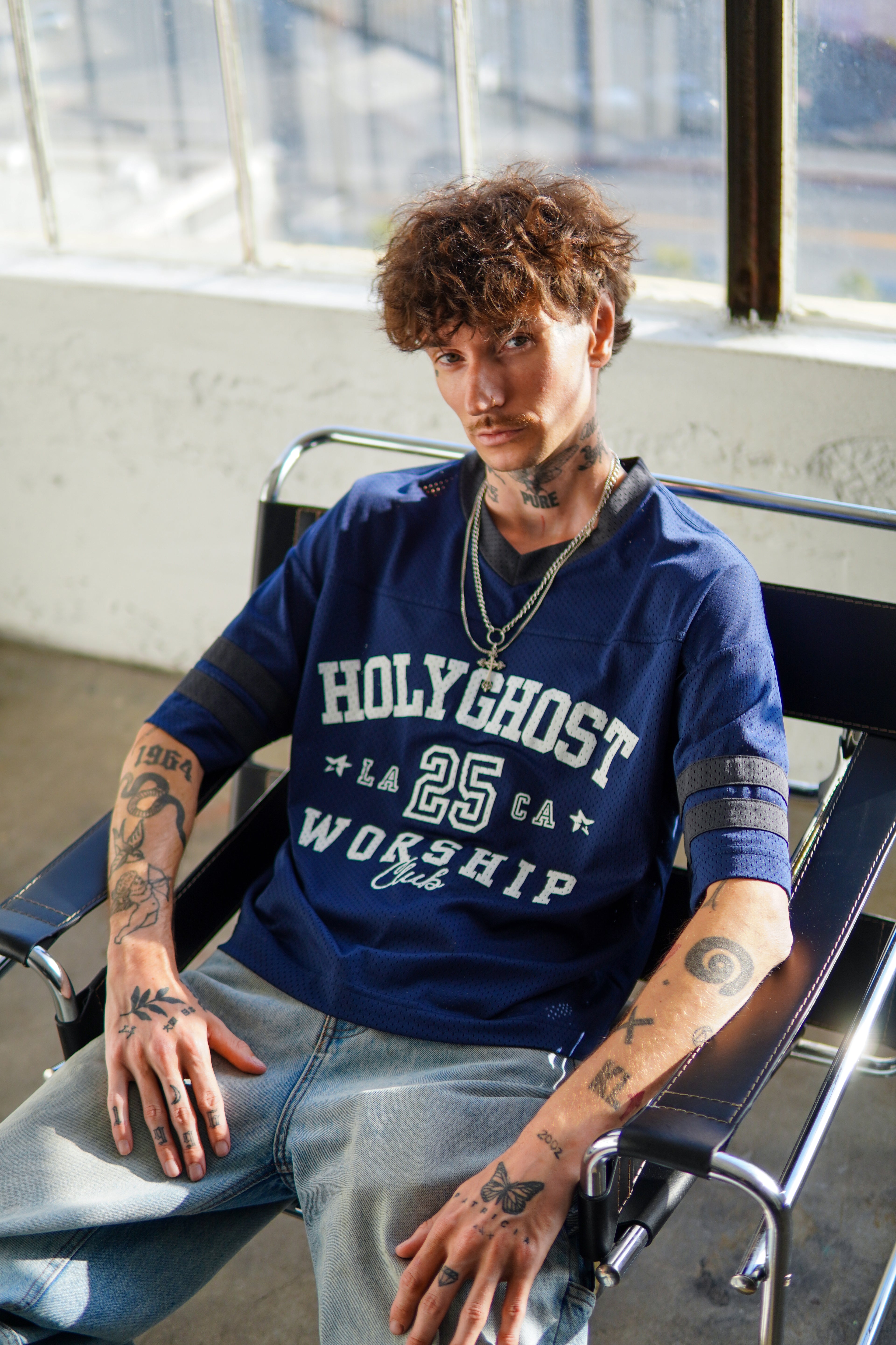 Holyghost Jersey - Navy