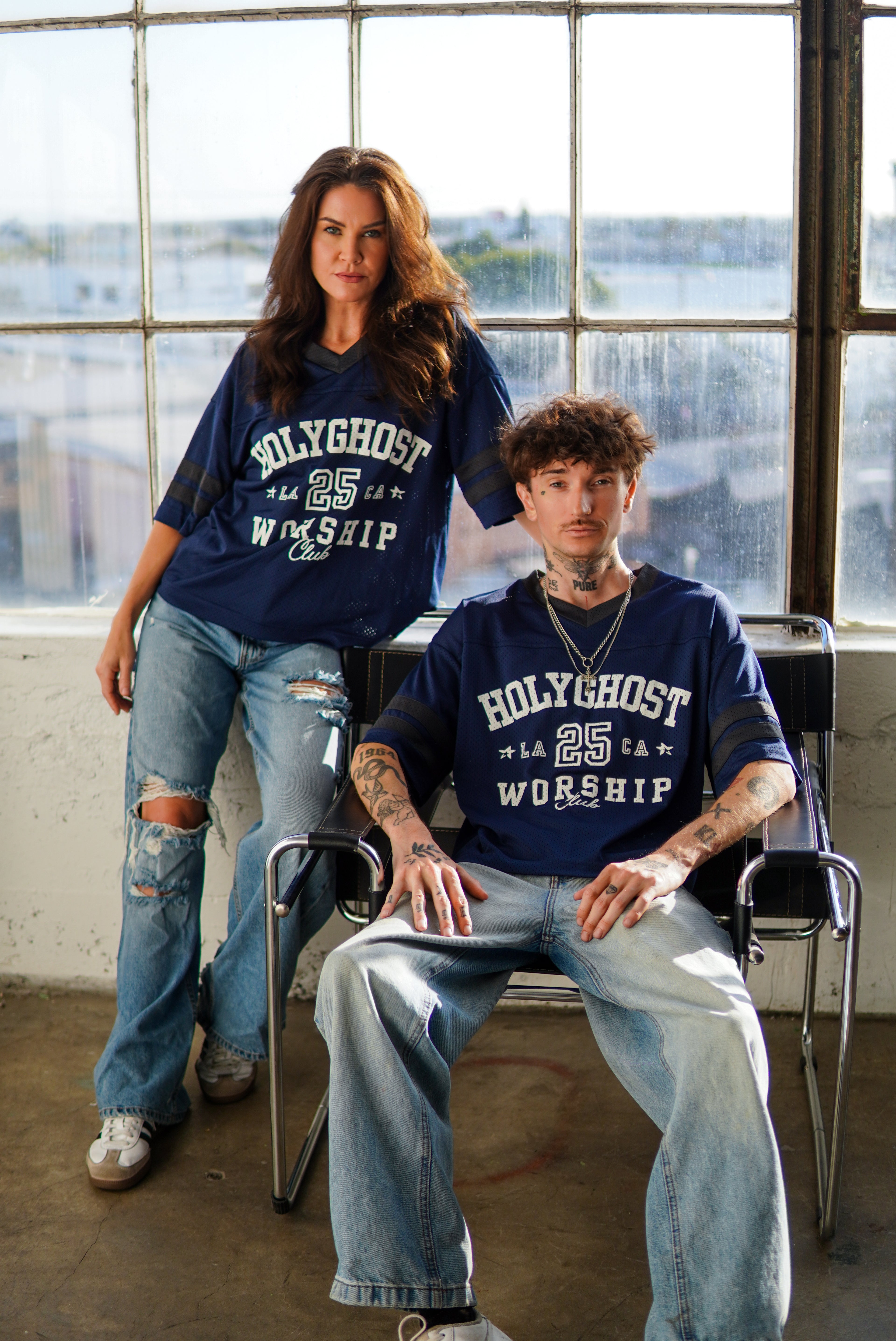 Holyghost Jersey - Navy