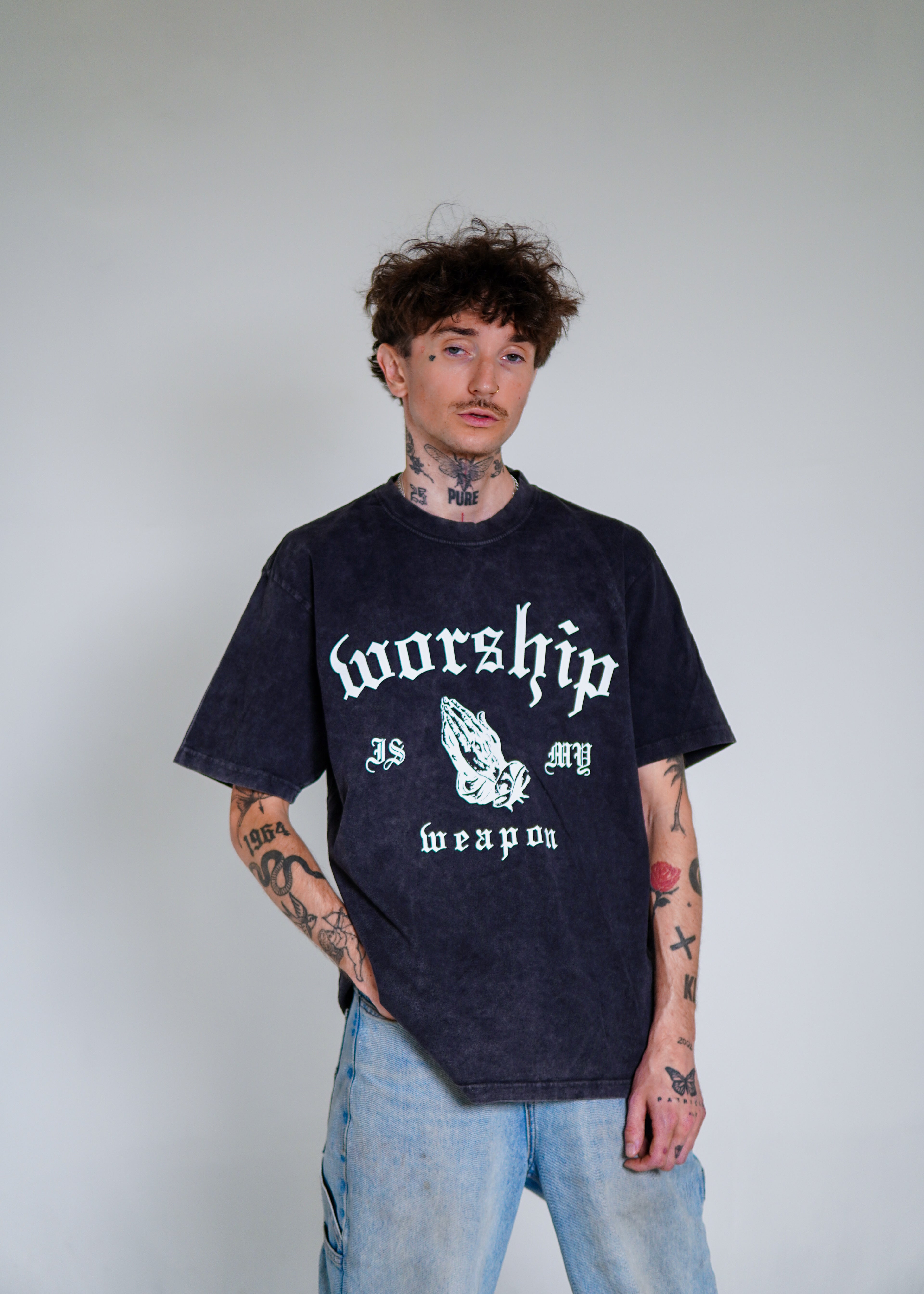 "Worship Is My Weapon" Tee